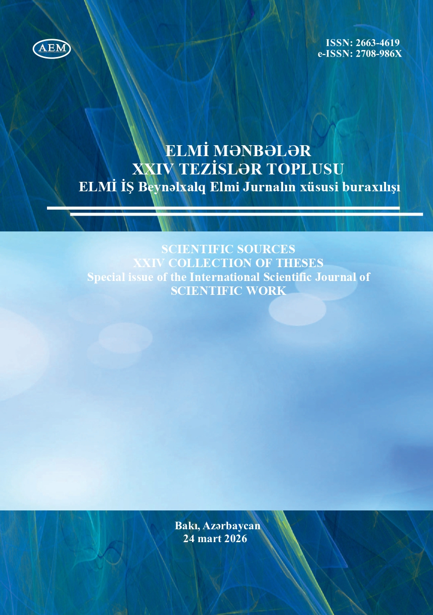 SCIENTIFIC SOURCES XXIV COLLECTION OF THESES